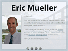 Tablet Screenshot of eric-mueller.com